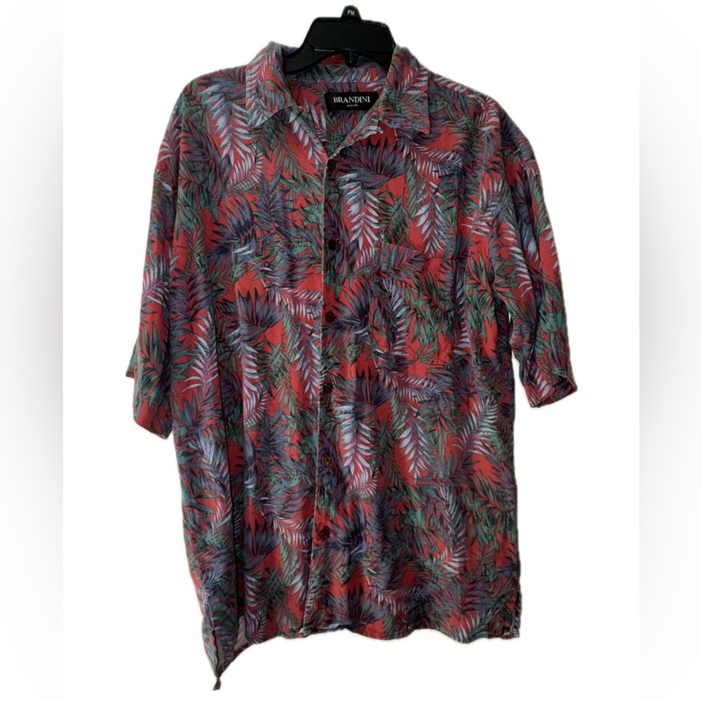 ✨Brandini 100% Sill Men’s Button-Up